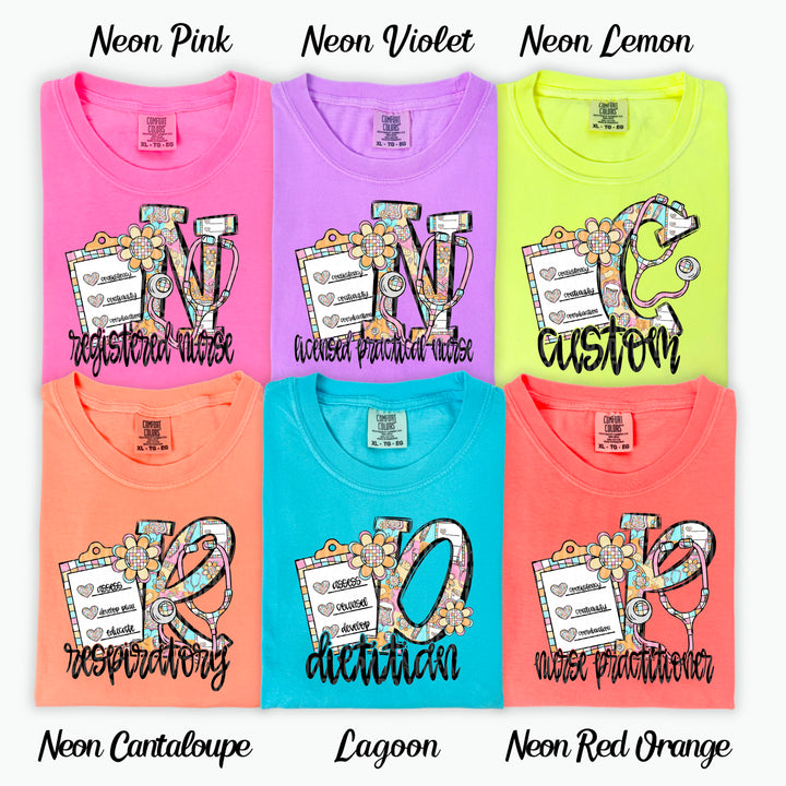 Retro Medical Collection DTF Print