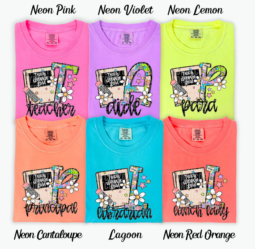 Retro School Collection DTF Print