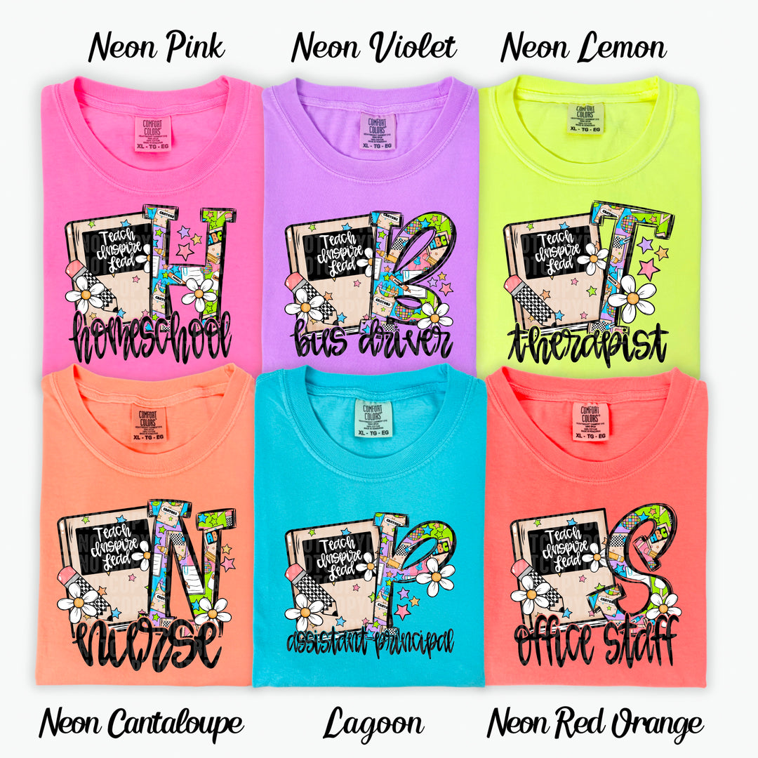 Retro School Collection DTF Print