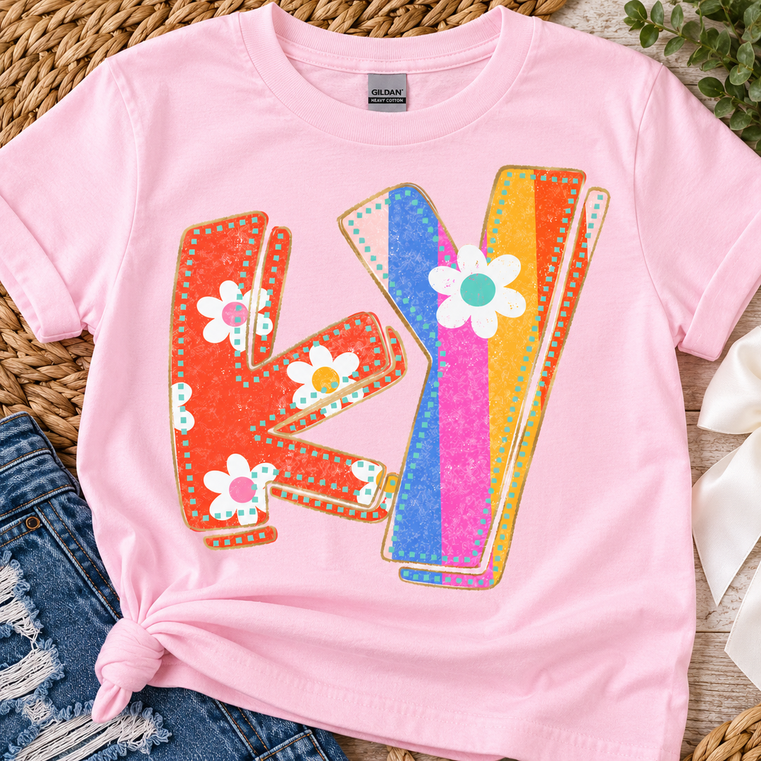 KY Flower Power DTF Print
