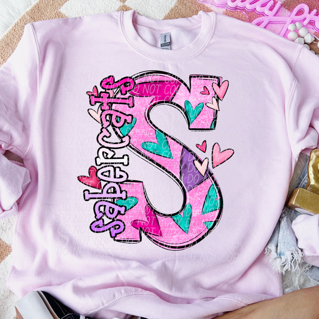 Valentine's Day Mascots DTF Print