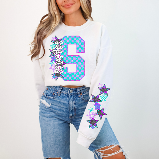 Varsity Stars Mascots (Listing 1 of 2) DTF Print