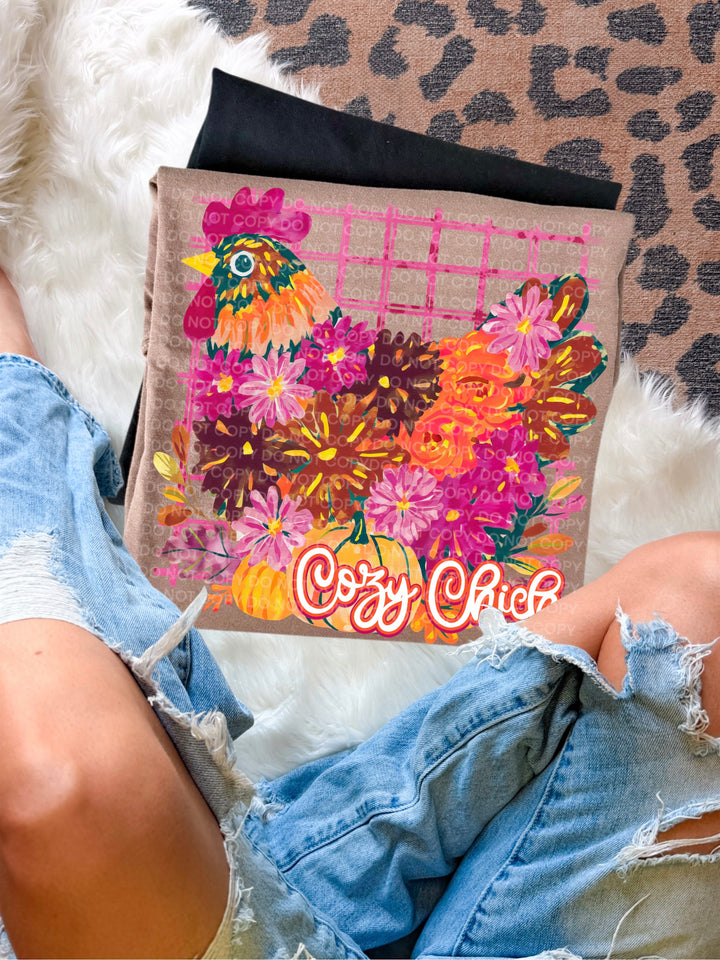 Cozy Chick DTF Print