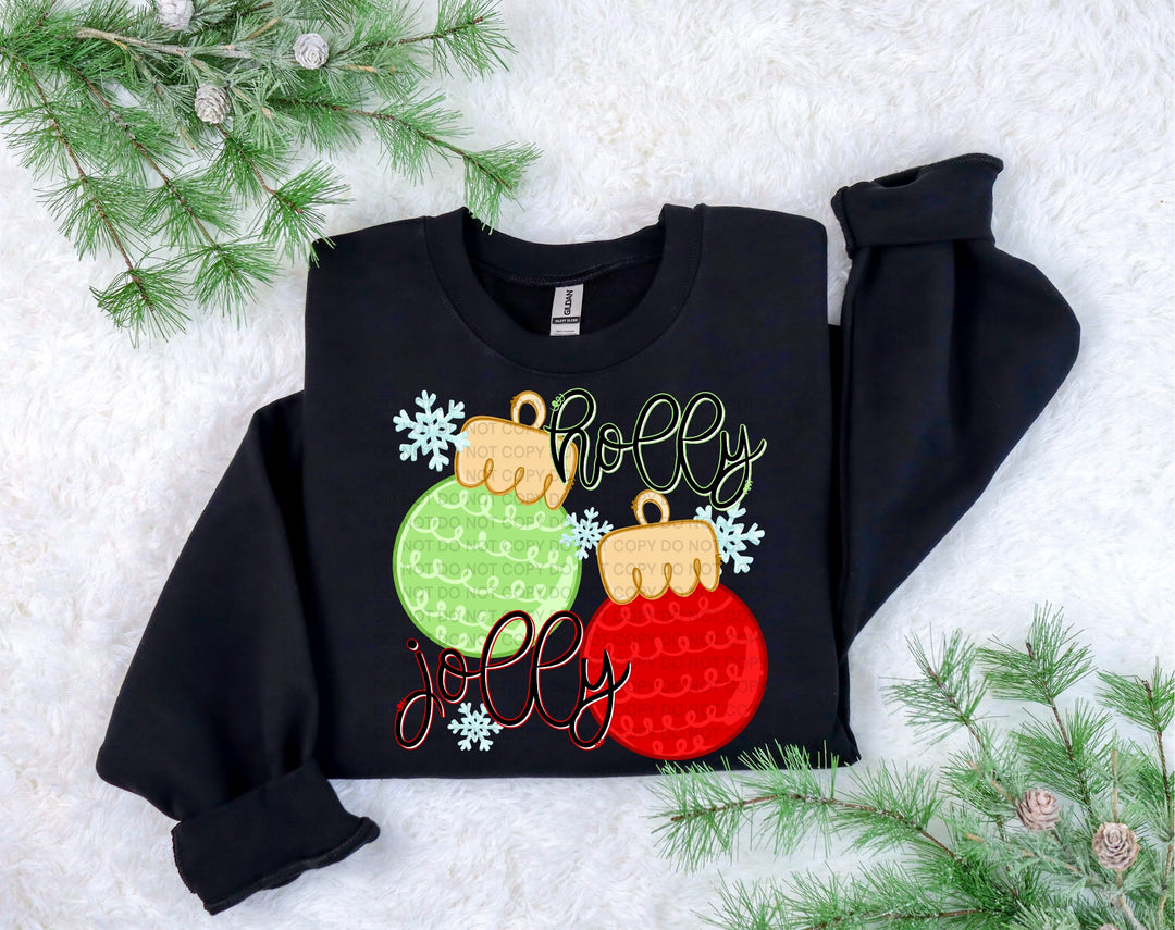 Holly Jolly DTF Print