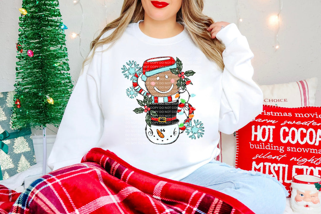 Stacked Christmas Mugs DTF Print