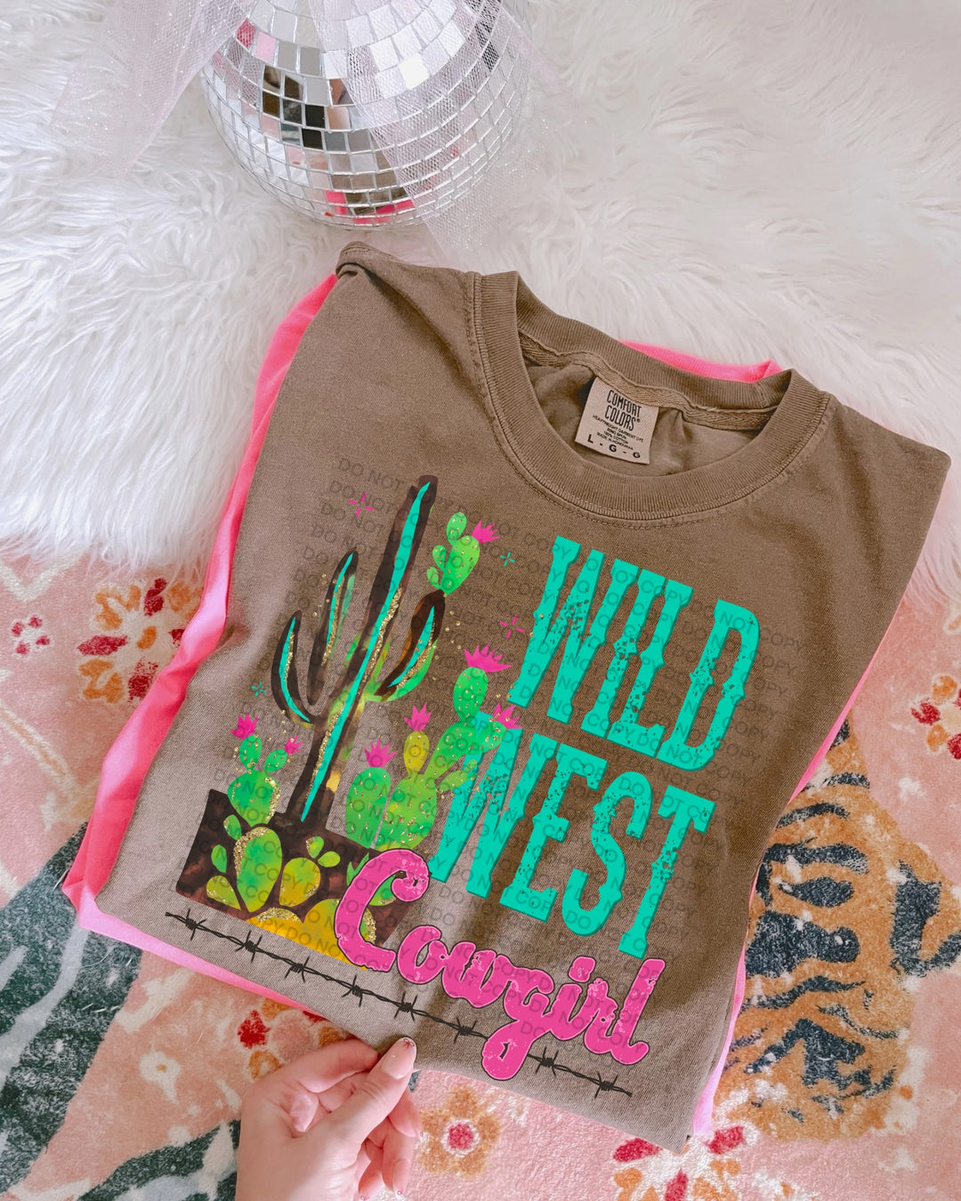 Wild West Cowgirl DTF Print