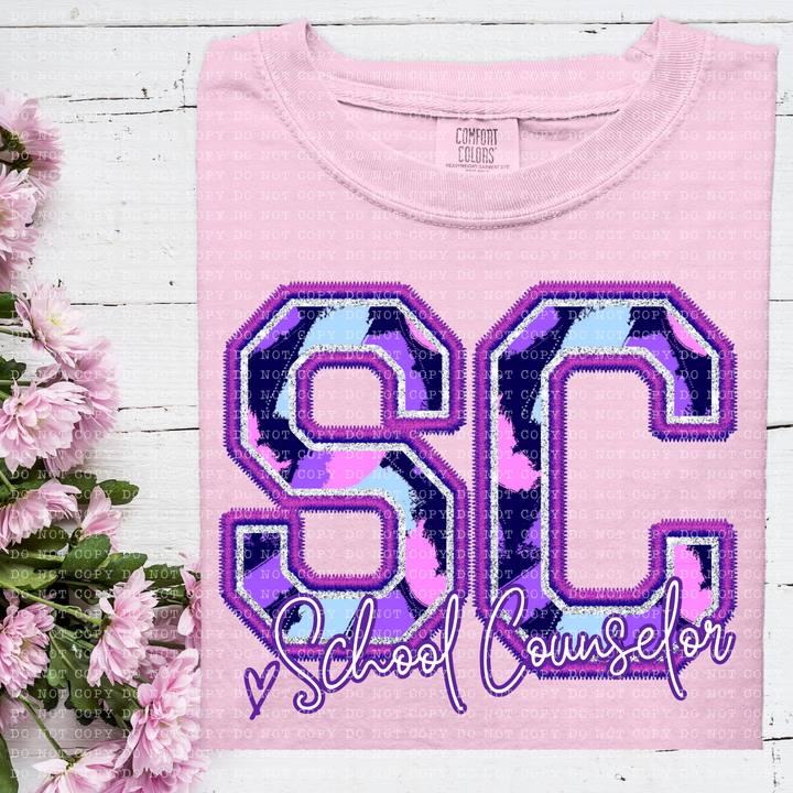 Perfectly Purple Occupations DTF Print