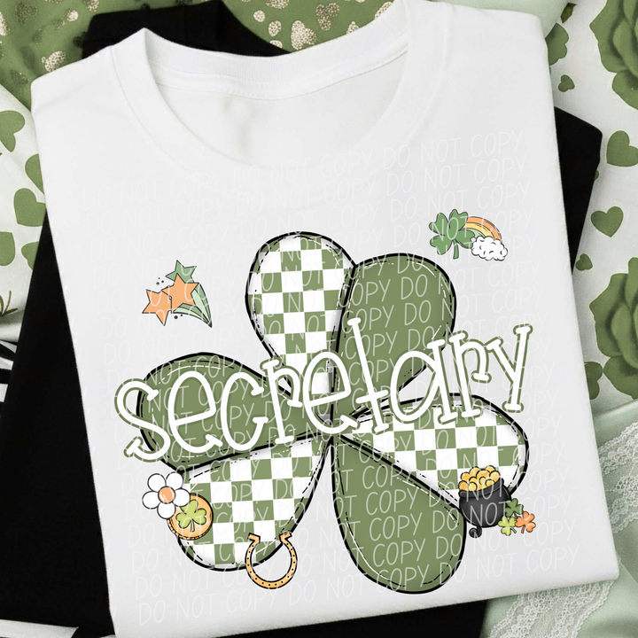 St Patrick Careers DTF Print