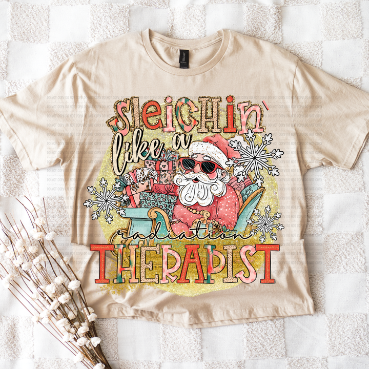 Sleighin Like a DTF Print