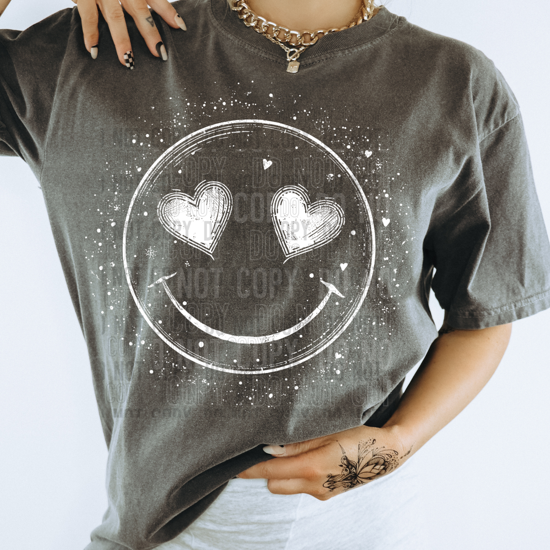 Smile Splatter  DTF Print