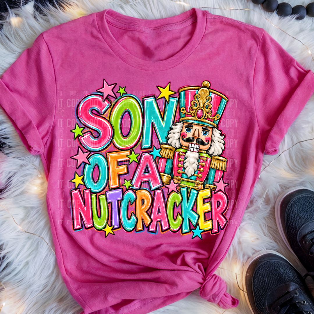 Son Of A Nutcracker DTF Print