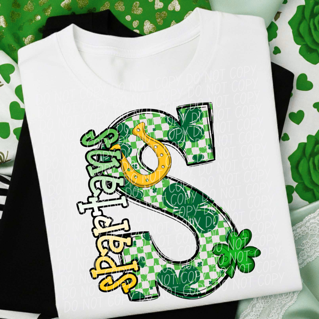 St Patrick's Day Mascots DTF Print