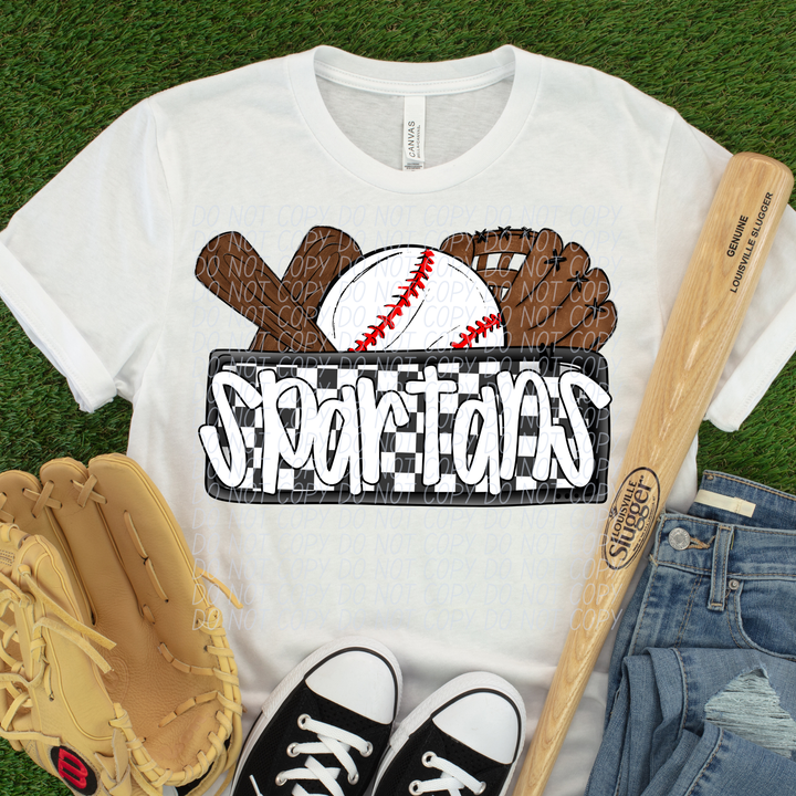 Baseball Mascots DTF Print
