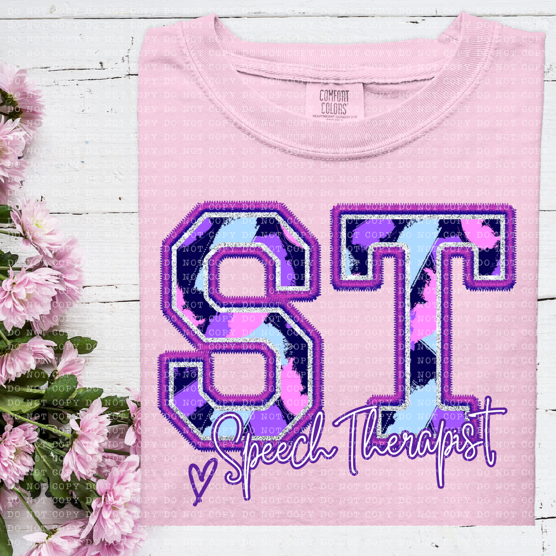 Perfectly Purple Occupations DTF Print