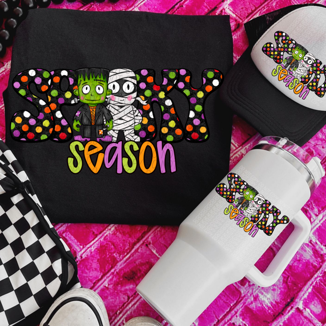 Spooky Season DTF Print