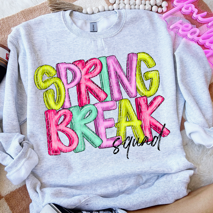 Spring Break Squad DTF Print