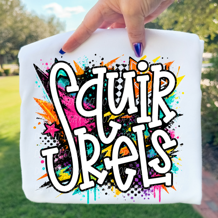 Totally Tubular Mascots DTF Print