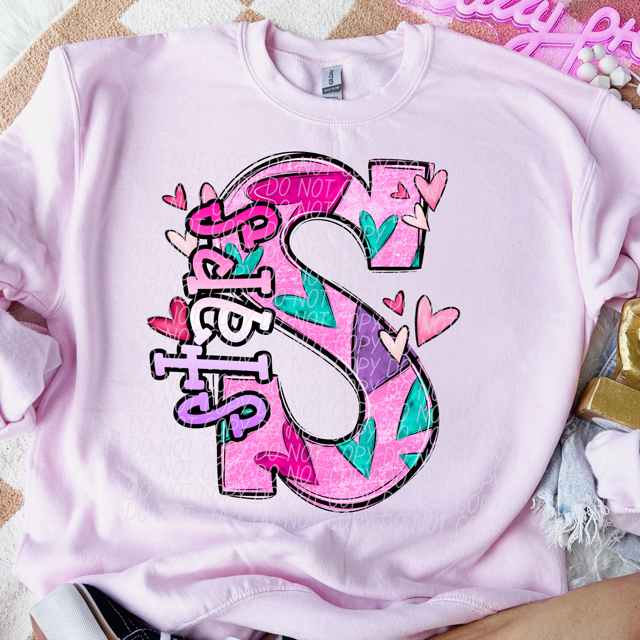 Valentine's Day Mascots DTF Print