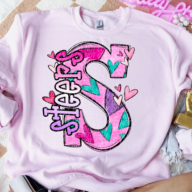 Valentine's Day Mascots DTF Print