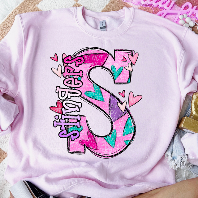 Valentine's Day Mascots DTF Print