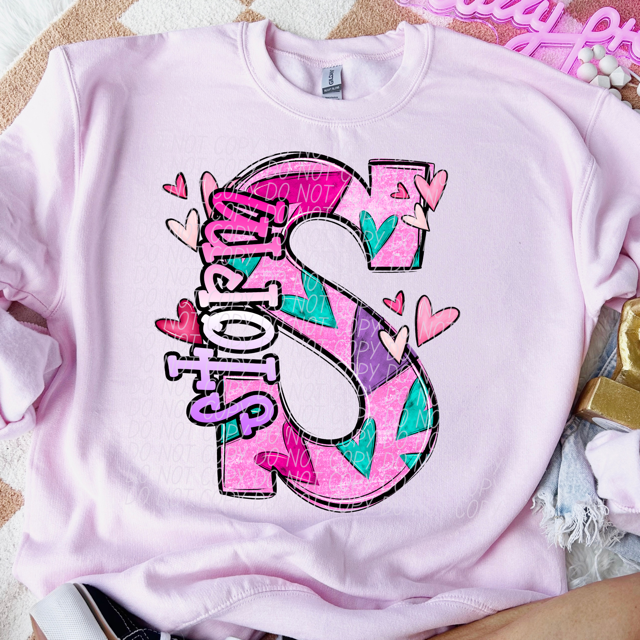 Valentine's Day Mascots DTF Print