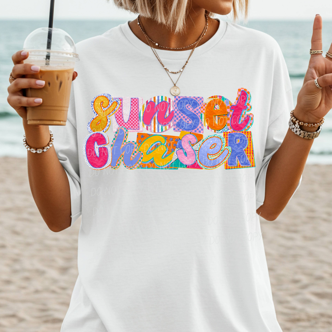 Sunset Chaser DTF Print