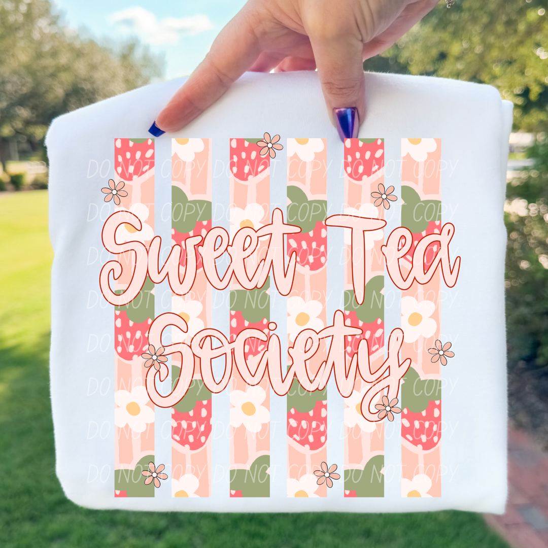 Sweet Tea Society DTF Print