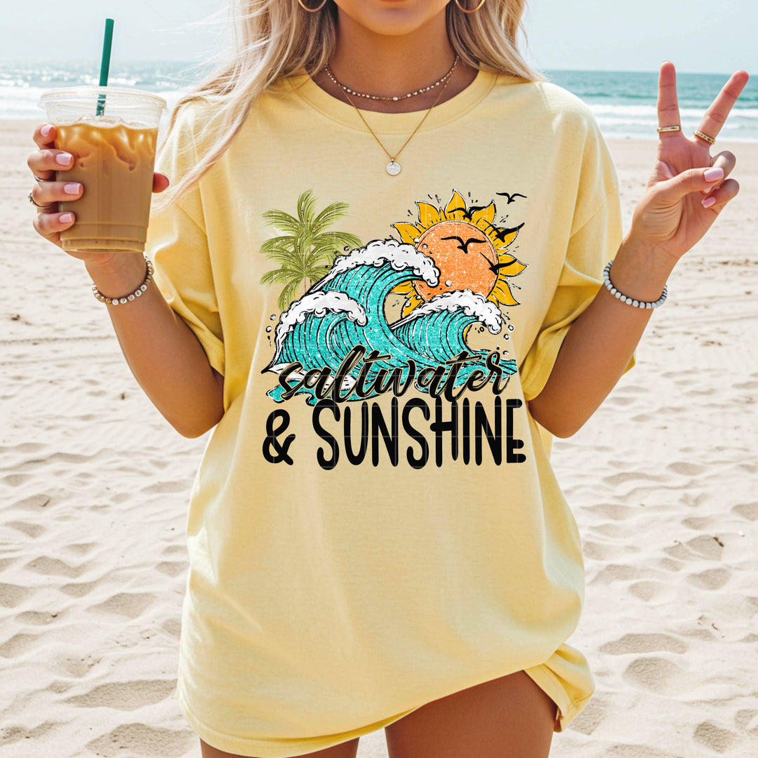 Saltwater And Sunshine DTF Print