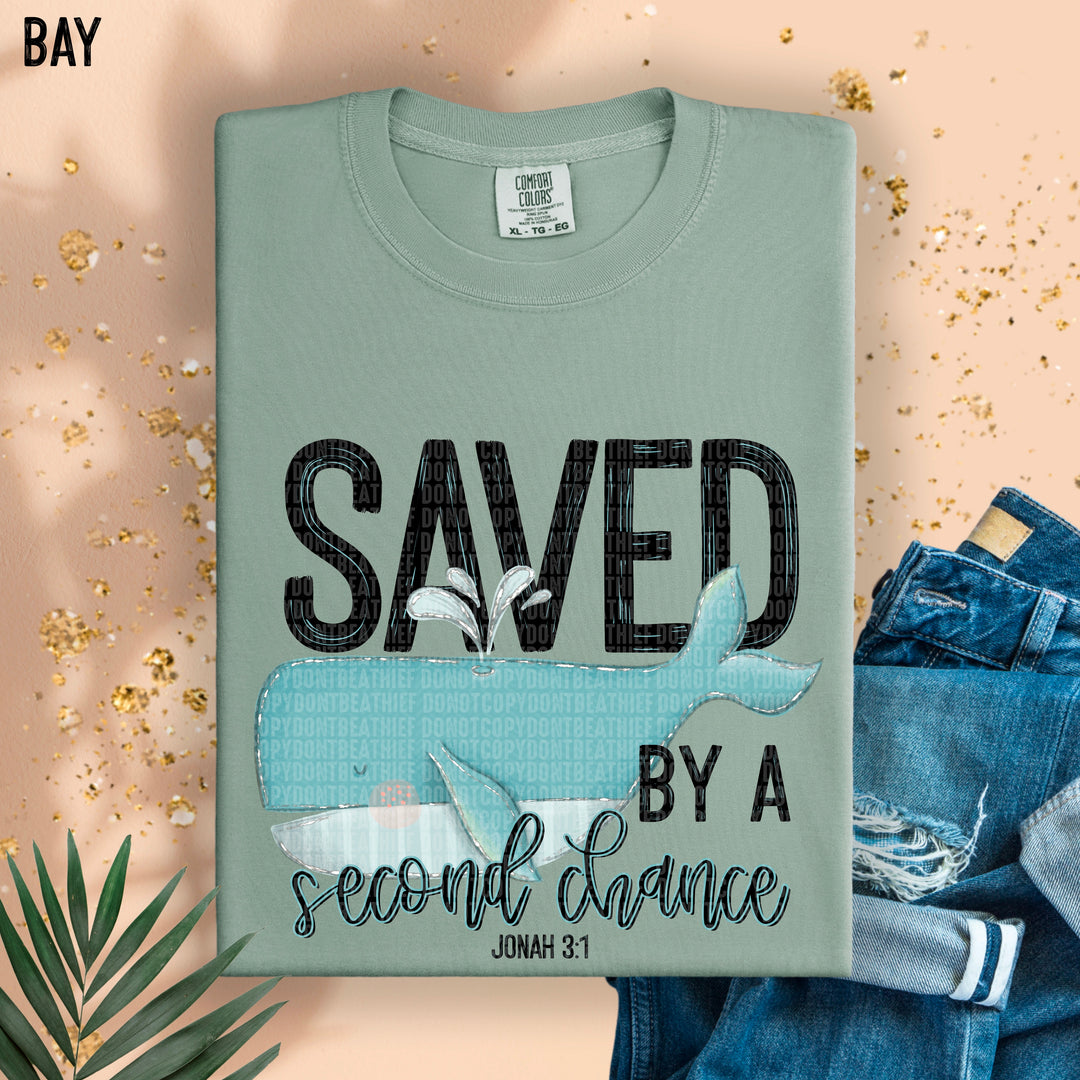 Saved By A Second Chance DTF Print