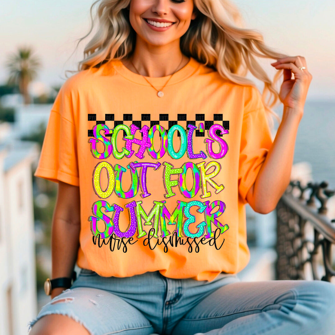 School’s Out For Summer DTF Print