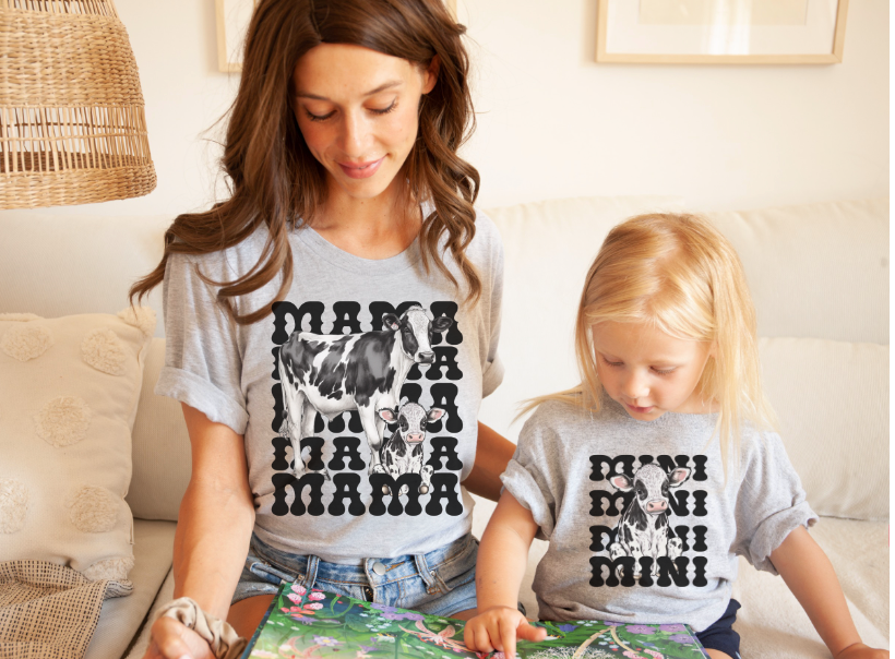 Mama and Mini DTF Print