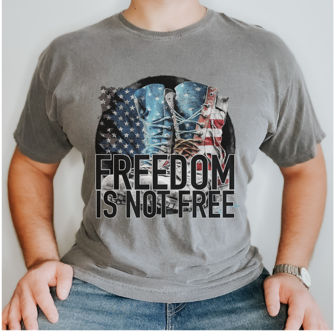 Freedom is Not Free DTF Print