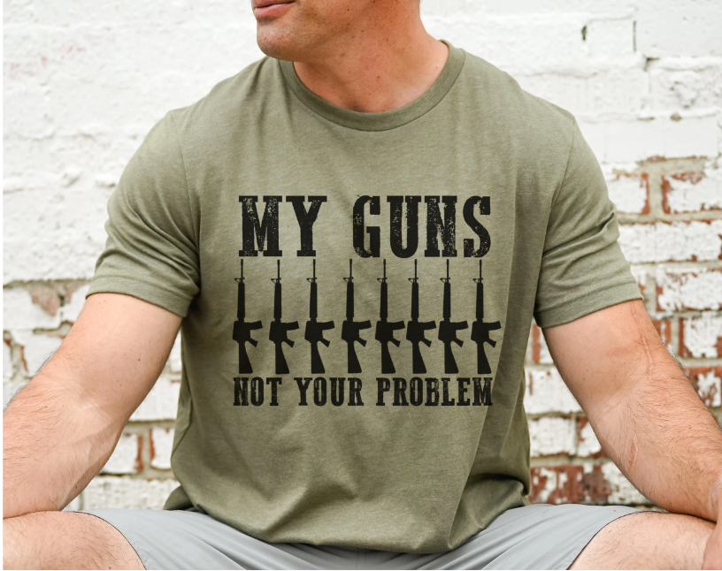 My Guns DTF Print