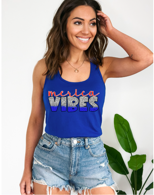 Merica Vibes DTF Print