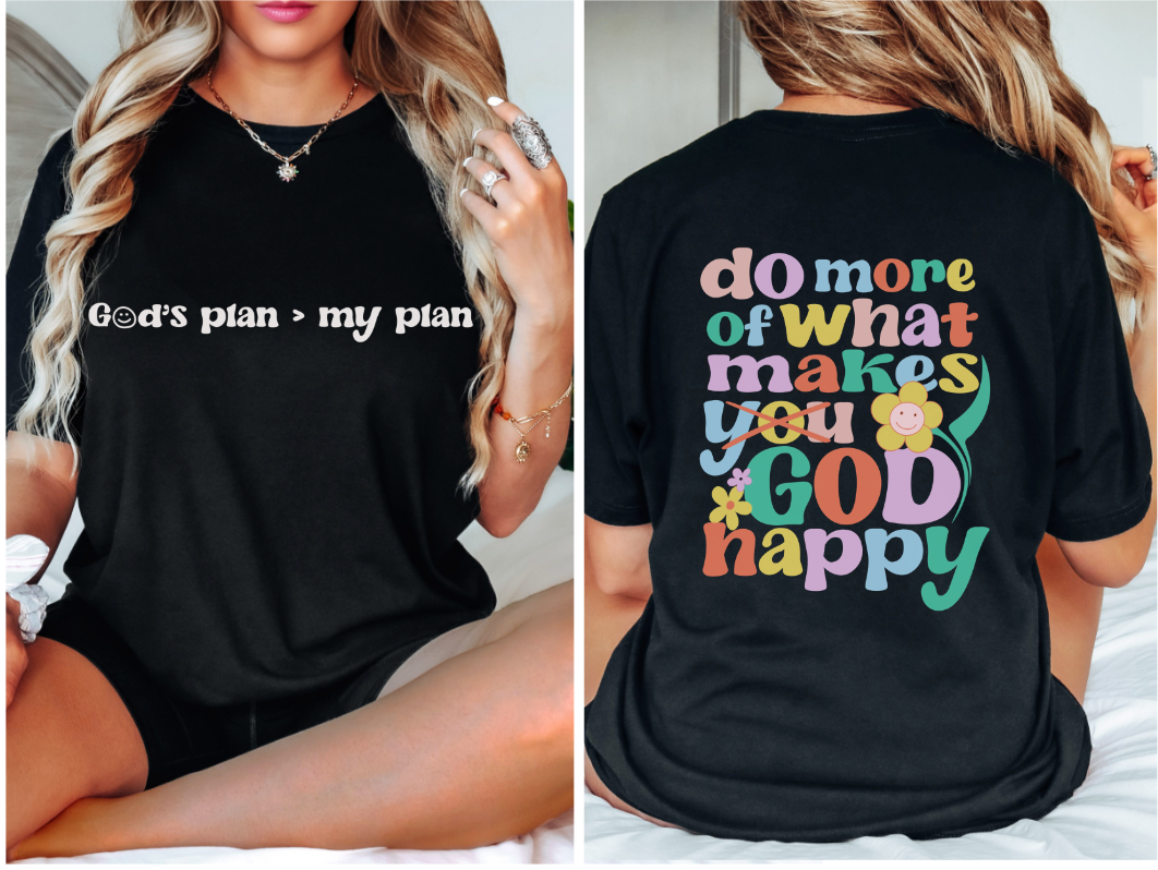 Do More of What Makes God Happy Set DTF Print