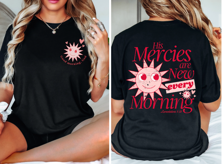 His Mercies Set DTF Print