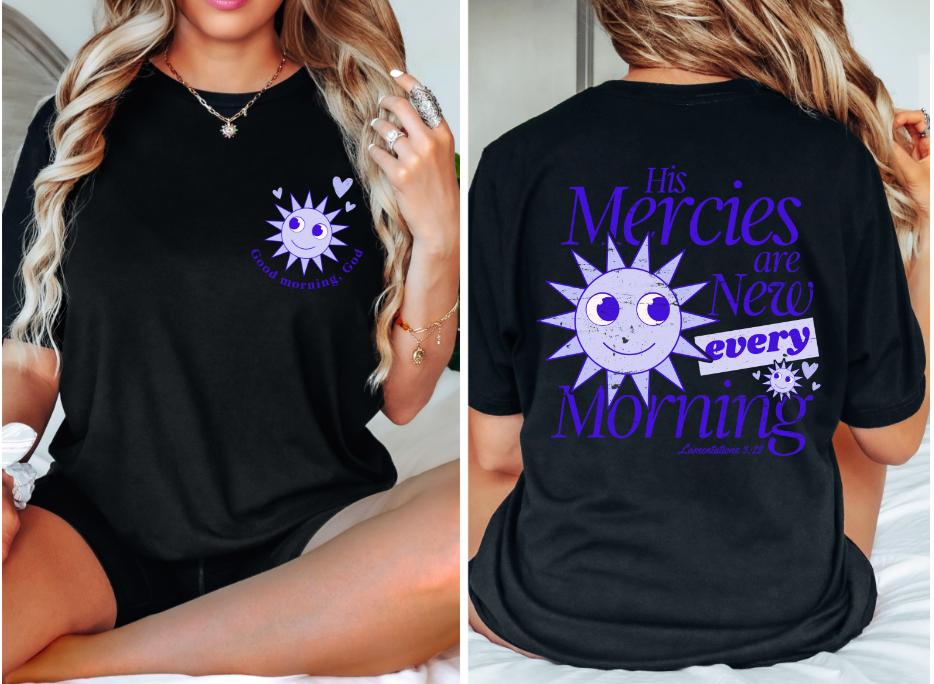 His Mercies Set DTF Print