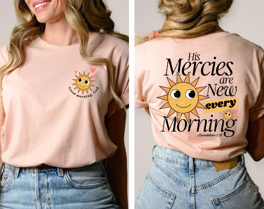 His Mercies Set DTF Print