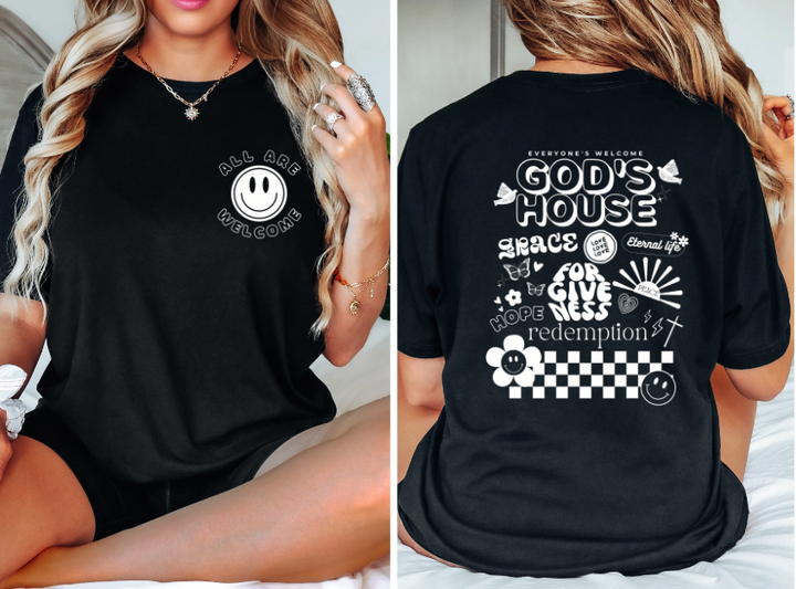 God's House Set DTF Print