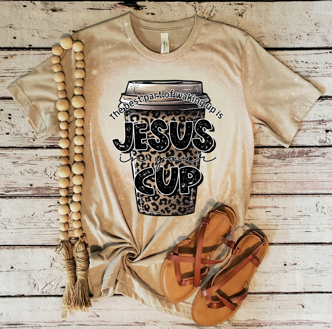 Jesus in my Cup DTF Print