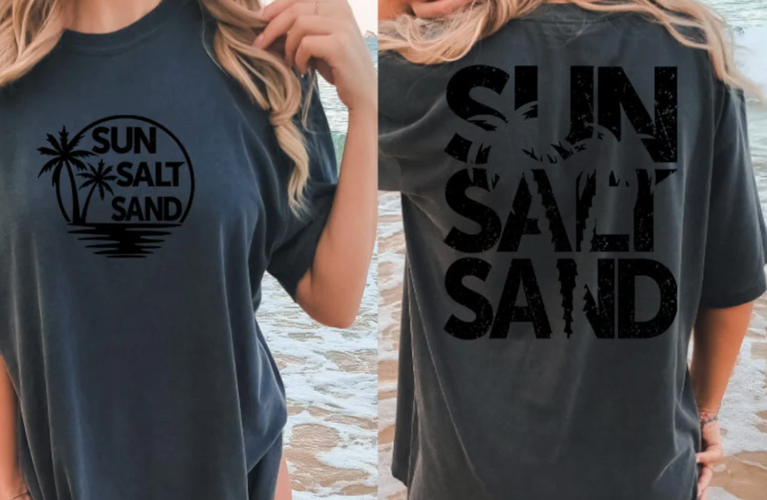 Sun Salt Sand Set DTF Print