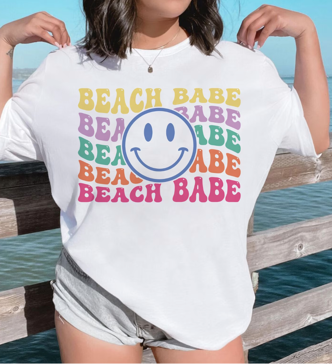 Beach Babe DTF Print