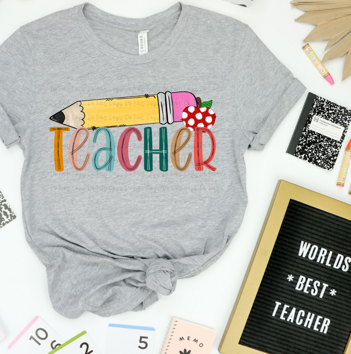 Teacher & Teacher Assistant DTF Print