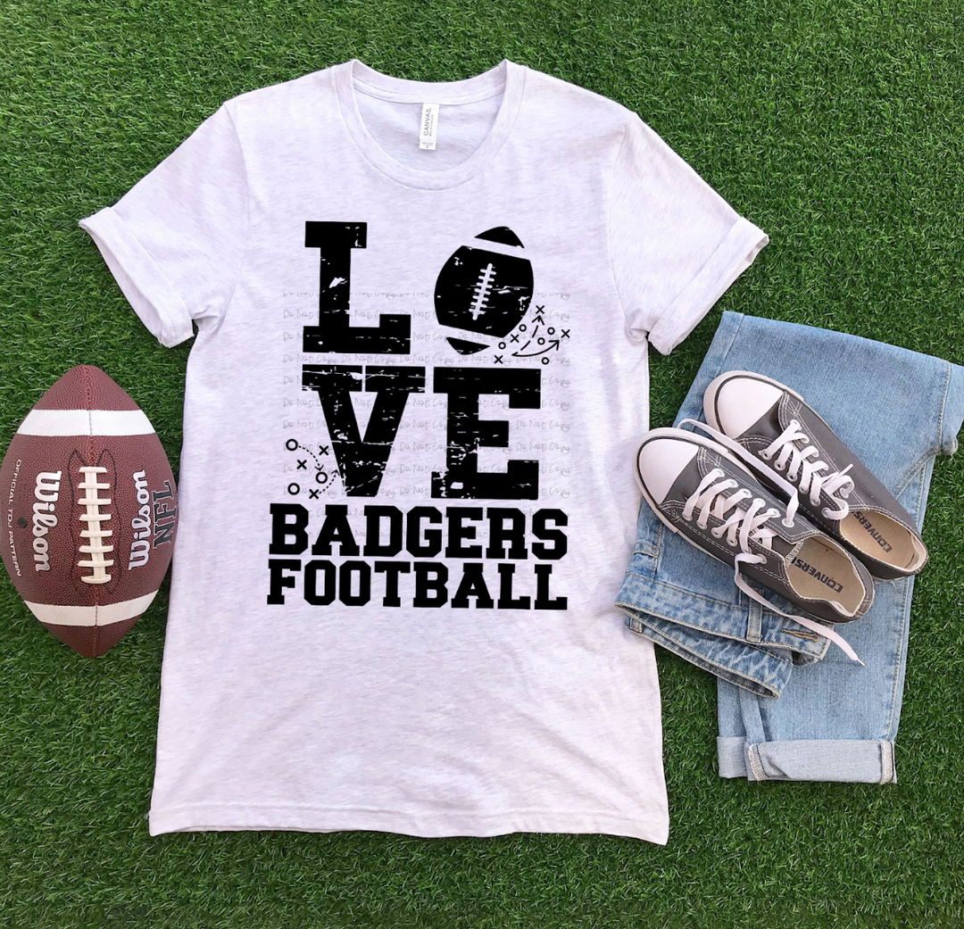 Love Football DTF Print