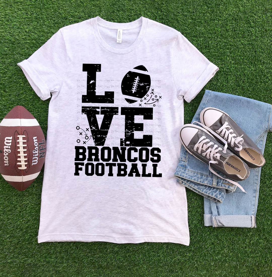 Love Football DTF Print