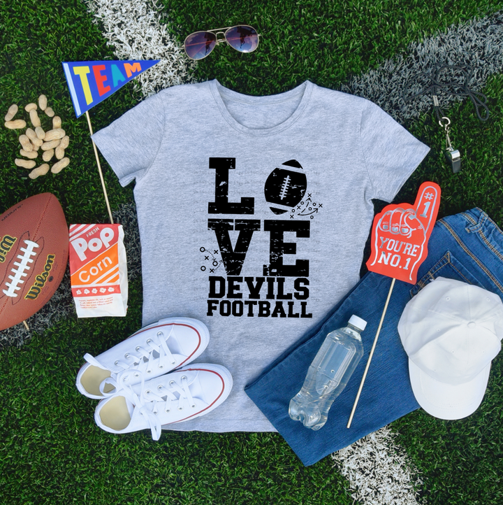 Love Football DTF Print