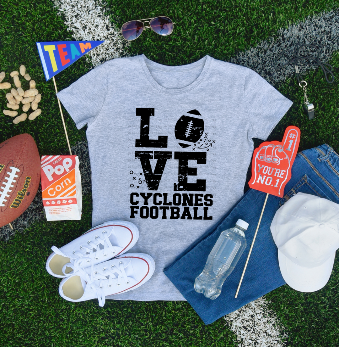 Love Football DTF Print