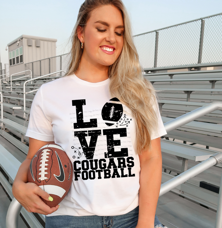 Love Football DTF Print