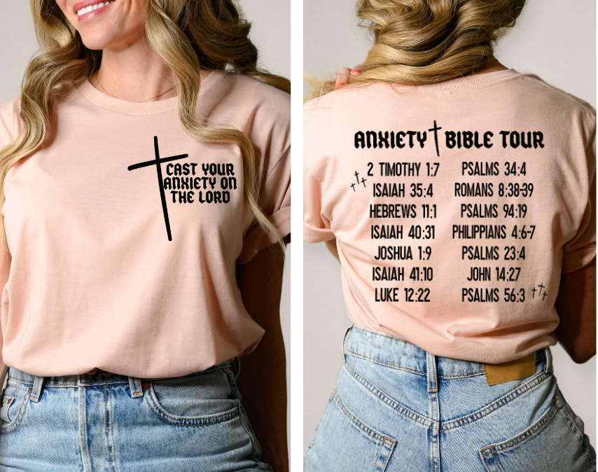 Anxiety Bible Tour Set DTF Print