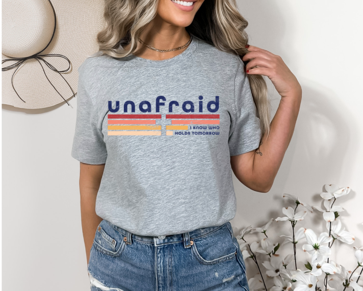 Unafraid DTF Print